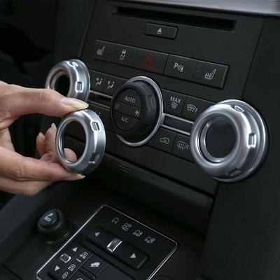 4x Console Air Condition Control Volume Knob 2010-2016 for Land Rover Discovery