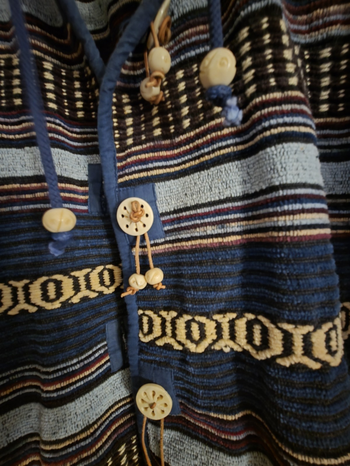 Flashback Women's Aztec Pattern Jacket Size S Mul… - image 3