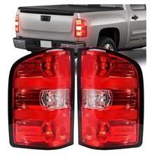 Pair Tail Lights Lamps For 2007 2008-2013 Chevy Silverado 150025003500 Lhrh Pair Tail Lights Lamps For 2007 2008-2013 Chevy Silverado 150025003500 Lhrh