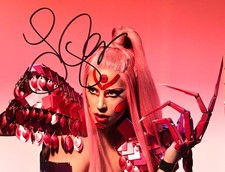 LADY GAGA Signed 8x10" Authentic Original Autograph w/COA