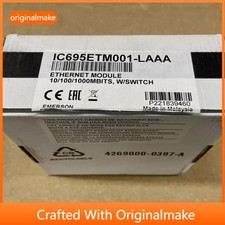 Emerson IC695ETM001-LAAA Ethernet Module for RX3i PLC NEW in Box US Free TAX