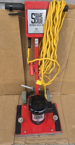 Square Scrub EBG-20/C Corded Orbital Floor Scrubber - With Additional Weights