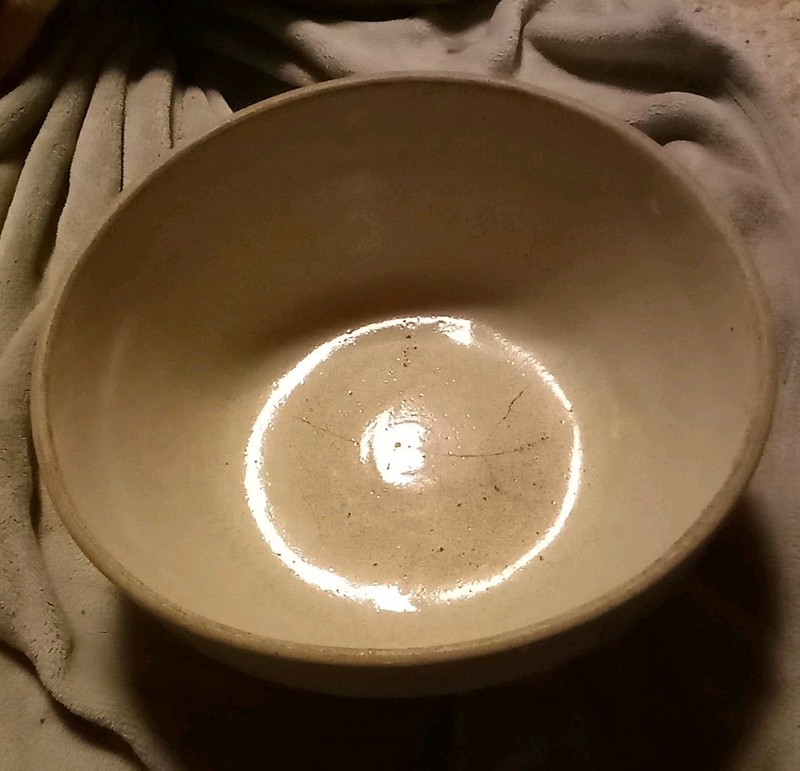 Vintage 10 1/2 Inch Western Stoneware Company Mixing Bowl Crock