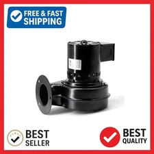 Draft Inducer Blower Fan – 115V 75 CFM for Furnace Pellet Stove Wood Stove HVAC