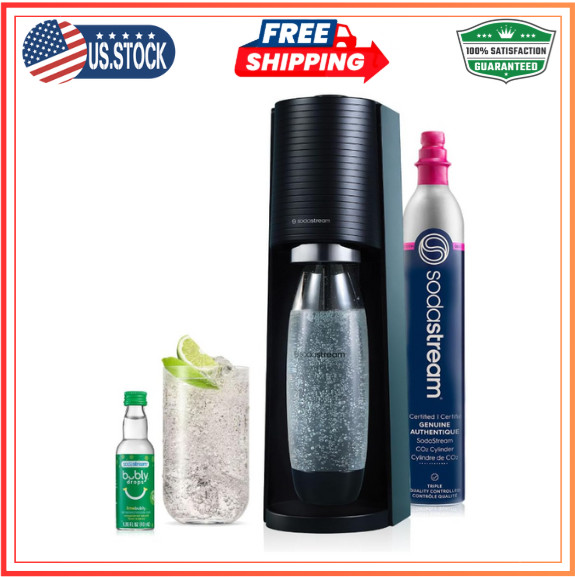 SodaStream Terra – Sparkling Water Maker with CO2, DWS Bottle & Bubly Drop