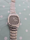 RARE Seiko Royal Oak Type Black Dial Day Date Automatic 6309 Vintage Men Watch