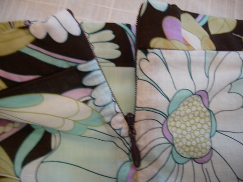 IZ BYER CALIFORNIA Floral Lined Cotton Flared Skirt Womens Juniors Sz 11 EUC - Picture 6 of 8