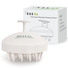 HEETA Scalp Scrubber Shampoo Brush, Scalp Care Massager Tool for Hair Growth, wi