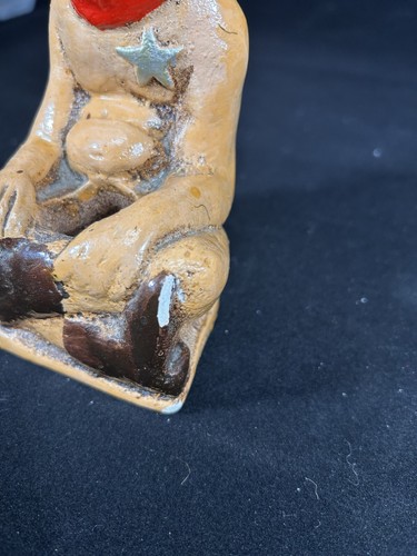 Vintage Chalkware Hazelwood Ent. Sheriff Cowboy Incense Burner HTF! - Picture 4 of 6