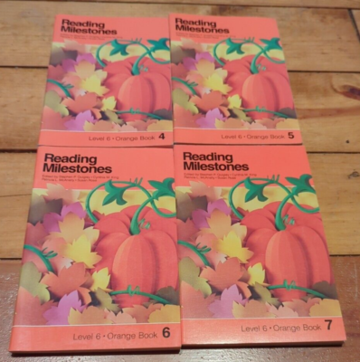 Reading Milestones 2nd Edition Level 6 Orange Book Readers