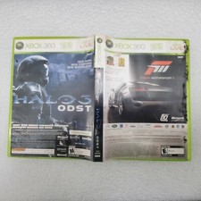 Forza Motorsport 3 & Halo 3: ODST (Microsoft Xbox 360, 2009) FREE Fast Shipping 