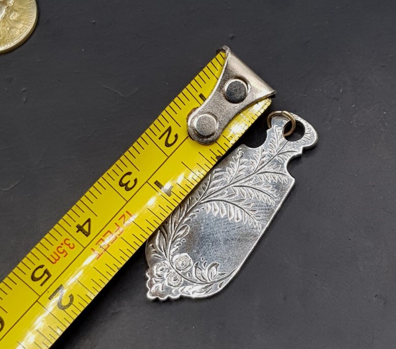 Solid Sterling 925 Silver Victorian Style Design … - image 8