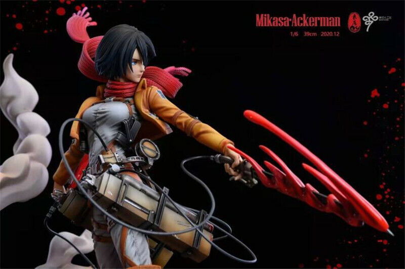 New Mikasa Figure by LC Studio #attackontitan #shingekinokyojin #aot #snk # shingeki #kyojin #titan #進撃の巨人 #anime #manga #mikasa…