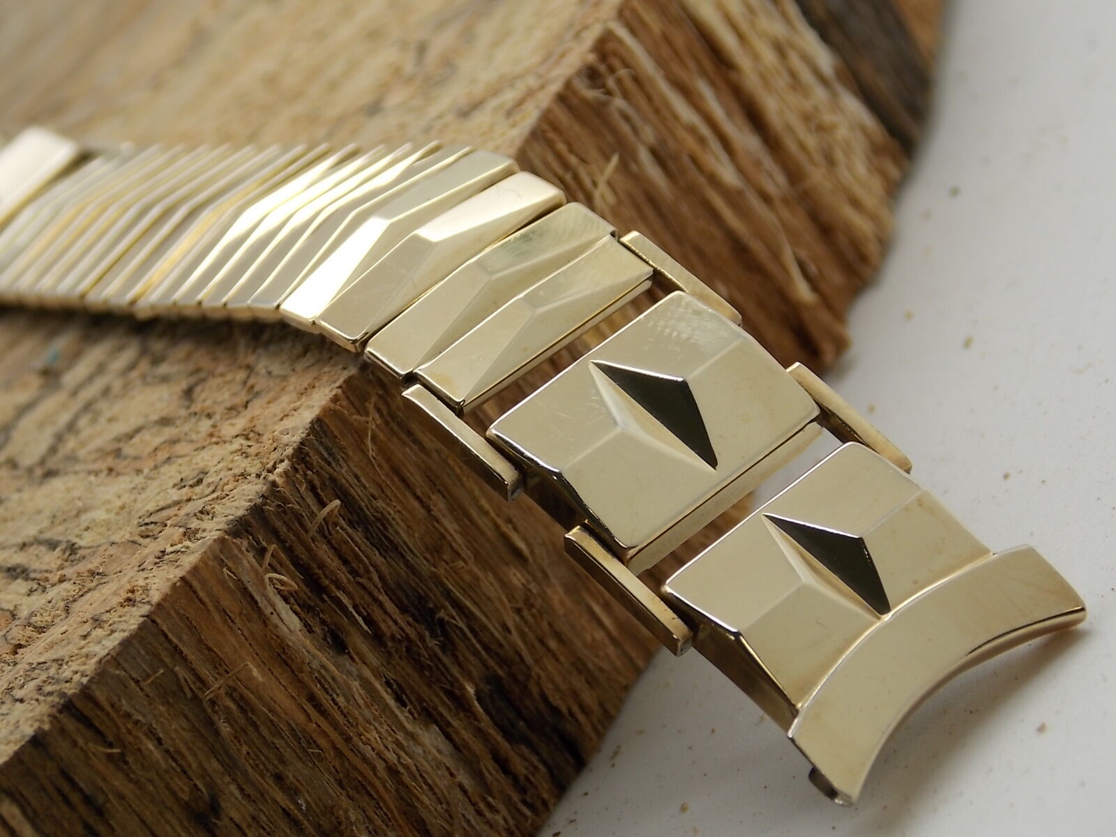 Flex-Let Vintage 19mm Ou 1.9cm Extensible Bracelet Montre Bande NOS 14.9cm Long