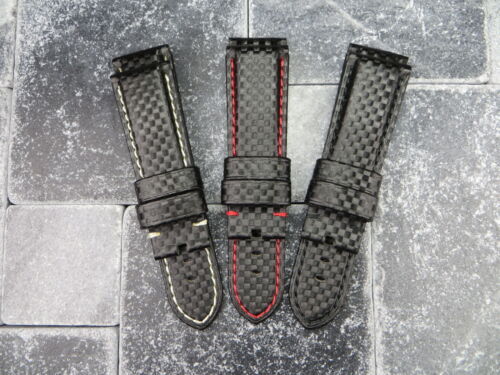 Sostituzione Cinturino Orologio Per Panerai Luminor Black 24 Mm - Foto 11