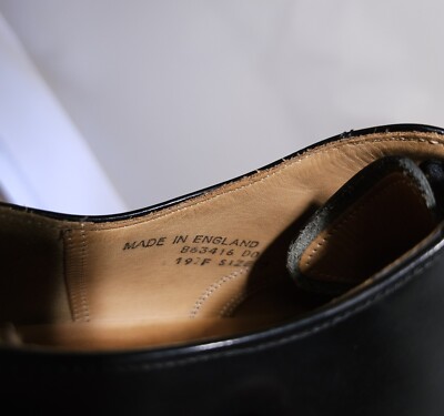 Barker Oxford Shoes Leather made in England size UK 9 US 10