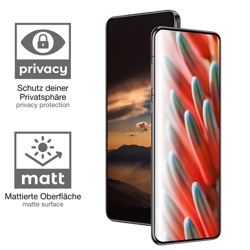 Full Cover Privacy Film for ZTE Blade V50 Vita Screen Protector Anti-Shock - Picture 2 of 6