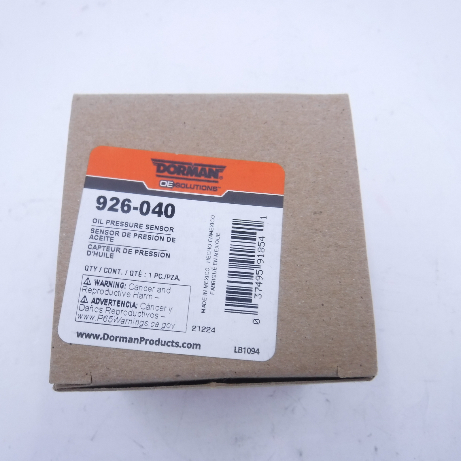 Dorman 926-040 Engine Oil Pressure Sensor for 2003-2007 Yukon Yukon XL