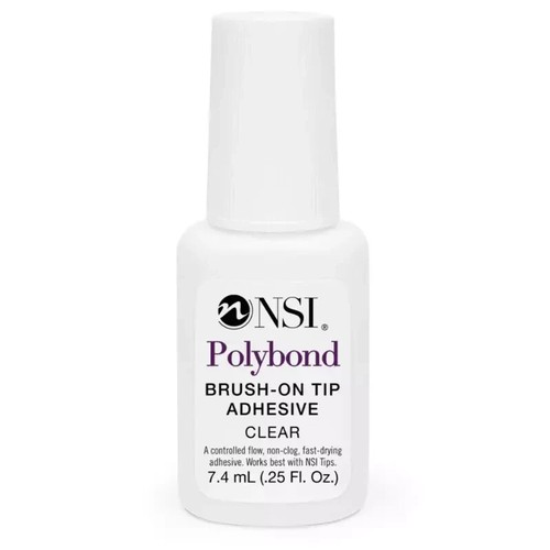 NSI Nagelkleber - Polybond für Acryl-/Gelnägel 7,4 ml Brush On Tip Kleber