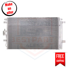 Kool Vue KVAC11708 A/C Condenser Aluminum for 2018-2021 GMC Terrain SL, SLE, SLT
