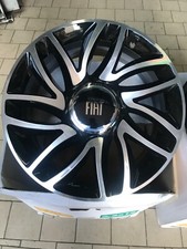 4 CERCHI IN LEGA 17" PER FIAT 500L ALFA LANCIA MOD F114 NUOVI CON PICCOLI SEGNI