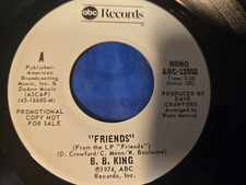 B.B. King   Friends - 7" VINYL SINGLE