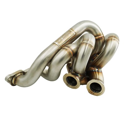 SR20DET T3 T4 Twin Scroll 44mm Top Mount Turbo Manifold S13 S14
