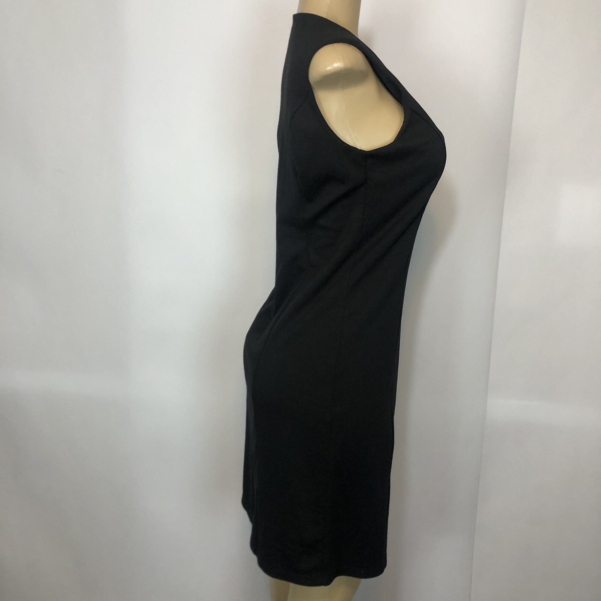 banks knit dress Christopher & Banks Black Pullover Tank Knit Dress Womens Size 4-S Basic  Sheath