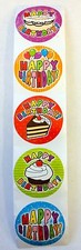 50 Happy Birthday Stickers Party Favors Teacher Supply