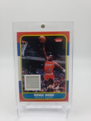 2007-08 Rare Fleer Michael Jordan Rookie Reprint Card White 2007-08 Rare Fleer Michael Jordan Rookie Reprint Card White