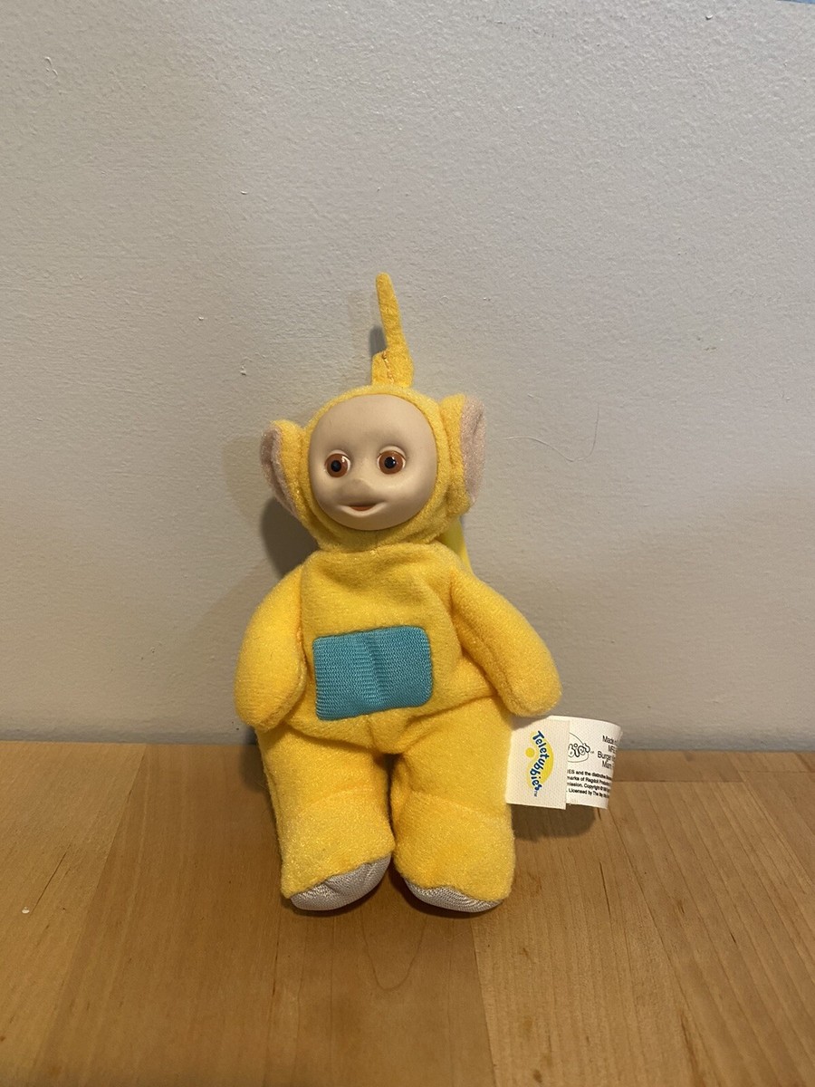 Teletubby Teletubbies yellow Laa-Laa lala keychain Clip