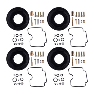 4Set Carburetor Repair Kit Diaphragm Fit For Yamaha FZS1000