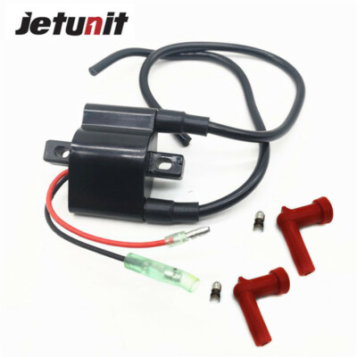 Ignition Coil Outboard For Yamaha 65W-85570-01-00 65W-85570-00-00 25HP 1998-2004