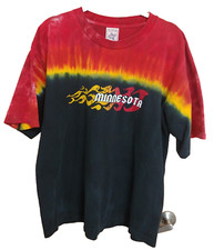 Vintage Minnesota Tie Dye Single Stitch XL Unisex T-Shirt 100% Cotton USA Made