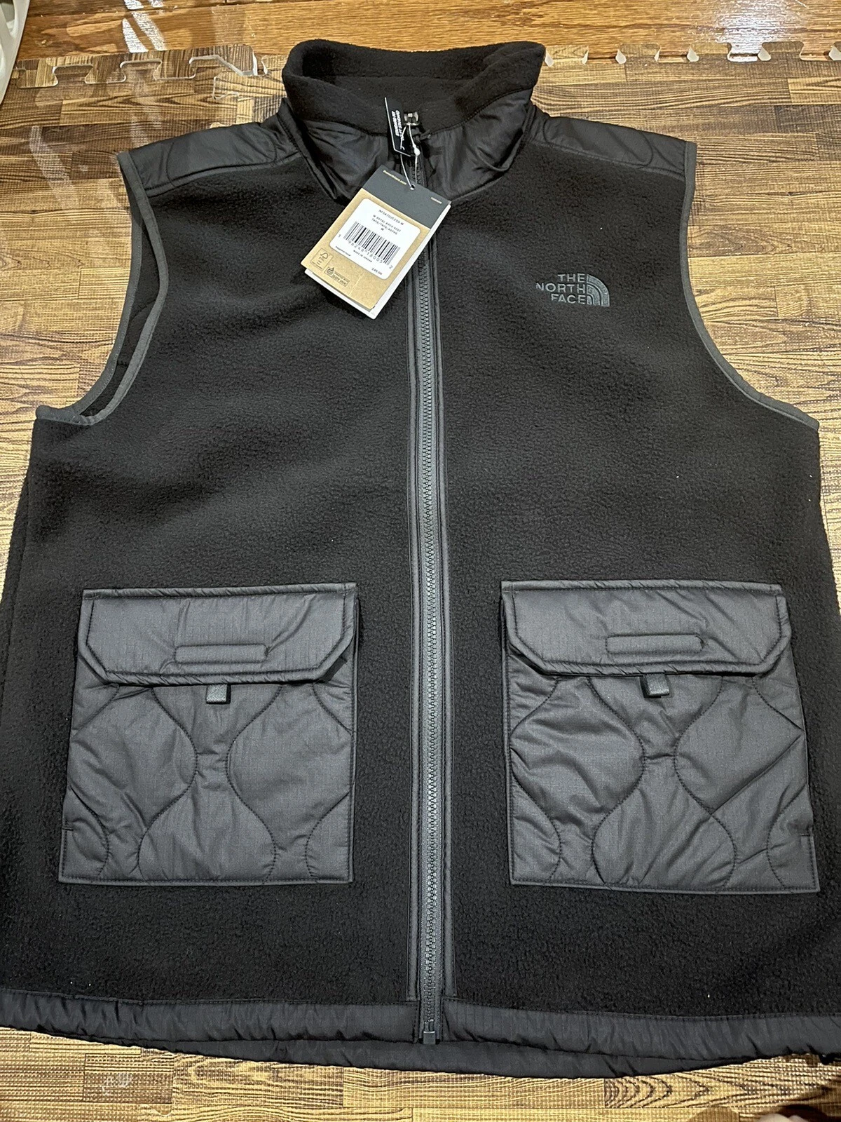 The North Face Royal Arch Vest Fleece Black Men Medium $149