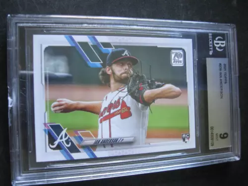 IAN ANDERSON 2021 Topps #239 Atlanta Braves BGS MINT 9 RC