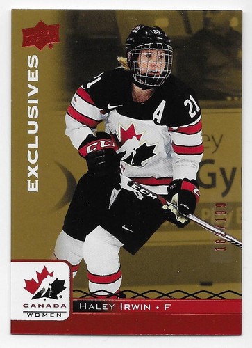 17/18 UD TEAM CANADA JUNIORS EXCLUSIVES PARALLEL /199 (#1-100) U-Pick From List - Picture 25 of 61