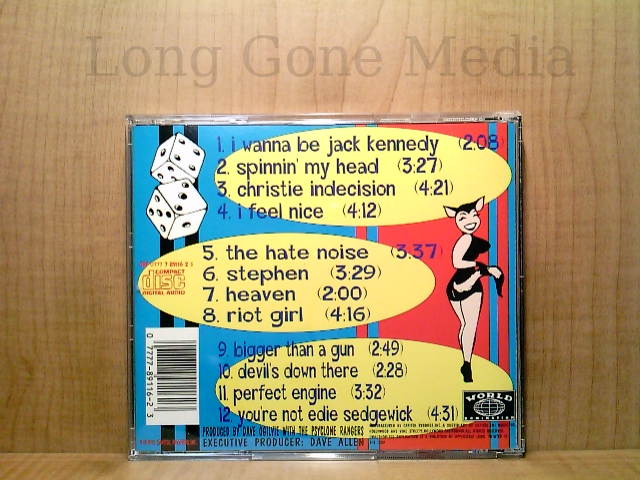 Feel Nice by The Psyclone Rangers (CD, 1993, World Domination