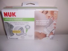Nuk 5 oz baby bottles New simply natural