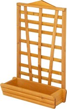 Offerta - Fioriera con traliccio Mirabell, 55x130 cm, supporto per rampicanti traliccio da giardino