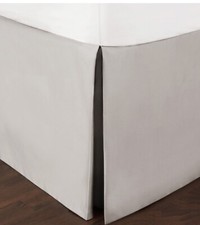 HUDSON PARK COLLECTION 680TC Queen Bedskirt, Pewter