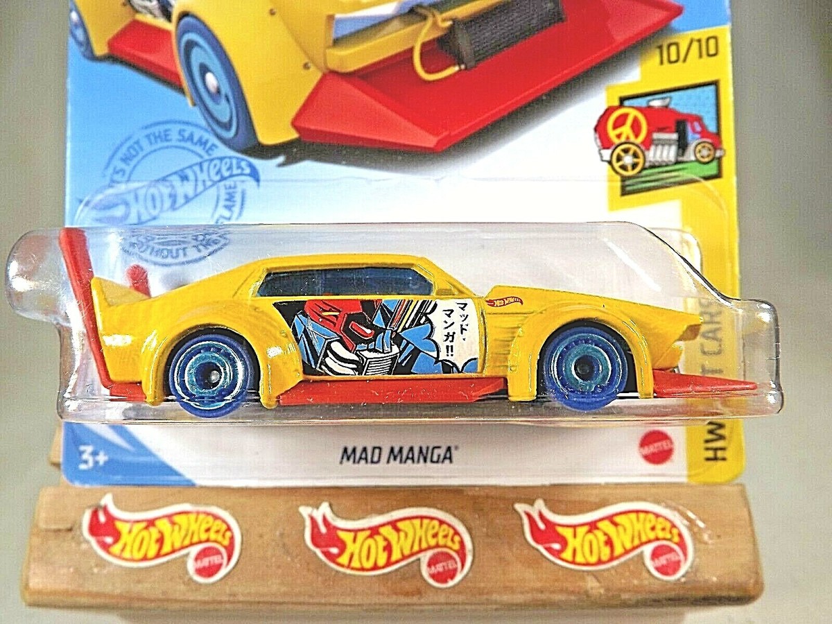 2021 Hot Wheels #159 HW Art Cars 10/10 MAD MANGA Yellow w