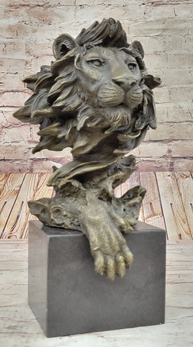 Figurine Lion Bust Home Decorations Home Decor Craftsmanship Sculpture Decor - Picture 3 of 10