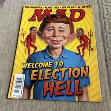 MAD Magazine 517 October 2012 Election Hell, The Avengers.