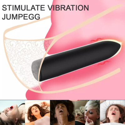 Powerful Bullet Women Mini Shape 10 Speed Vibrating Neck Body Massage Personal