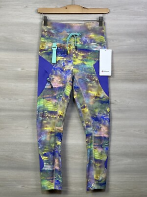 Lululemon Cargo Super HR Hiking Tight 25'' Size 6 Altered Nature Multi ALNM 51988