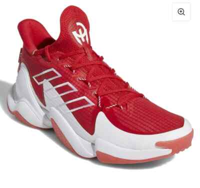 Adidas Mahomes 1 Impact FLX Shoes Mens 8.5 Team Red White GZ5006