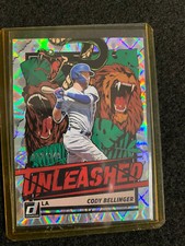 2021 Donruss Unleashed Baseball 72/349 Cody Bellinger Silver Foil #4 L.A. 🔥🔥
