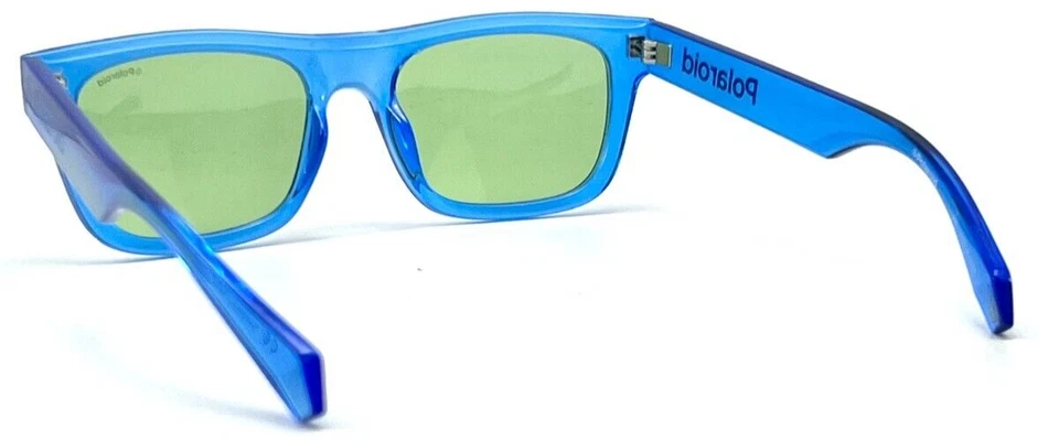 NUEVO POLAROID PLD6050/S PJPUC AZUL AUTÉNTICO GAFAS DE SOL 53-19 145 1 Foto 3 de 3