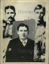 1936 Press Photo Football Player Amos Alonzo Stagg at Various Ages - neo24123